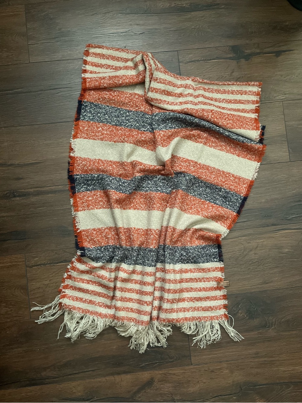 Striped Blanket Scarf